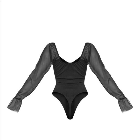 Black bodysuit size 6 - Picture 2 of 4
